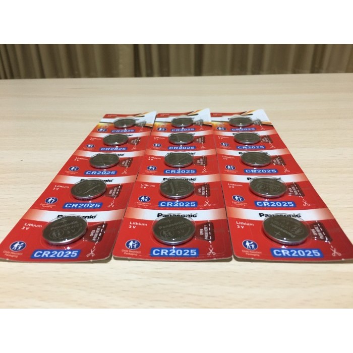 O99 BATTERY LITHIUM 3 VOLT BATERAI KANCING CR2025 CR-2025 PANASONIC