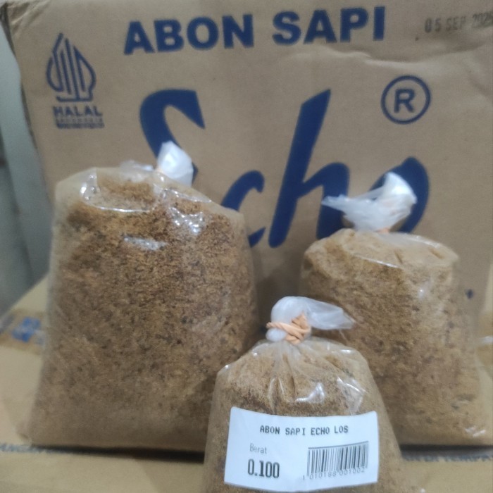 

Abon sapi 100gr - Cap Echo