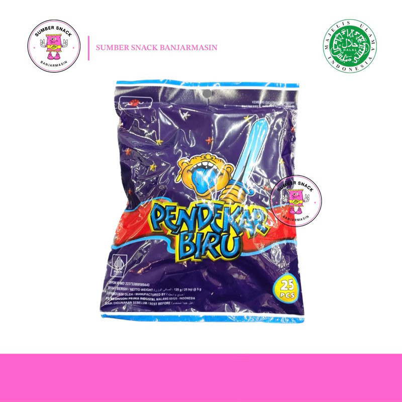 

Permen Pendekar Biru Raspberry (125g) - ABO