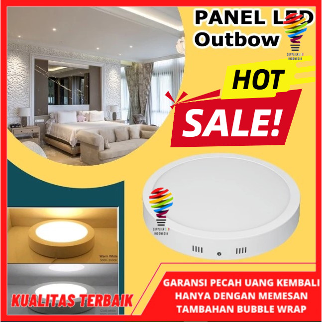 FLASH SALELampu Downlight Panel/Downlight Slim/Panel LED Inbow Outbow Lampu Downlight LED Panel