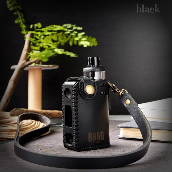 Aksesoris Leathercase DragE60 premium sleeve case drage60 free tali lanyard  by Ultimate Customitati