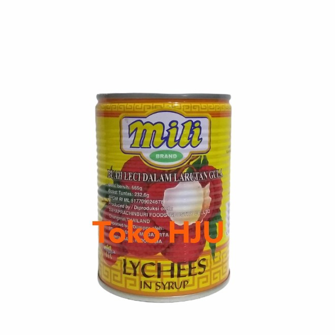 

[Best Seller] Mili lychee kaleng 565gr leci kaleng (per dus)