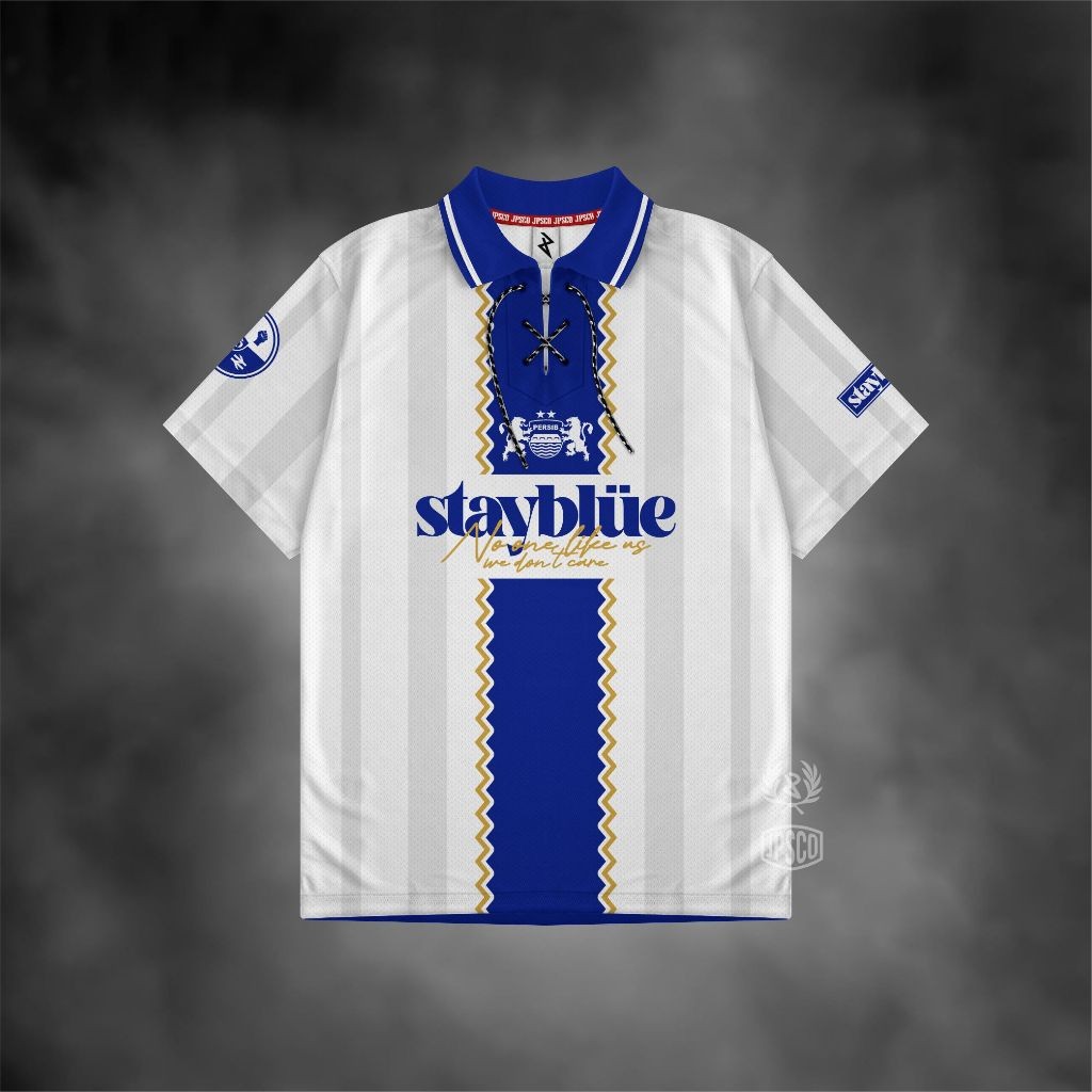 JPSAPPAREL Baju / JERSEY STAY BLUE PERSIB SERIES TERBARU JERSEY BIVB COME ON STAY BLUE BANDUNG FOOTB