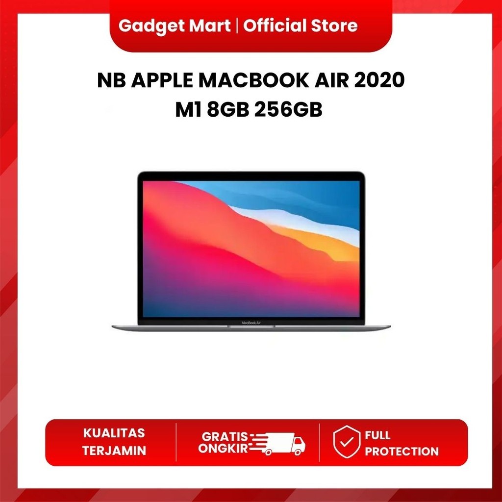 NB APPLE MACBOOK AIR 2020 M1 8GB 256GB 13.3 - Garansi Resmi