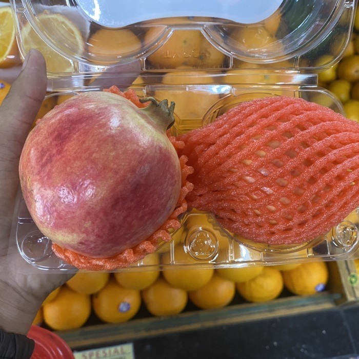 

pomegranate fruit |deliam super RRC |promo Buah delima biji lunak pack