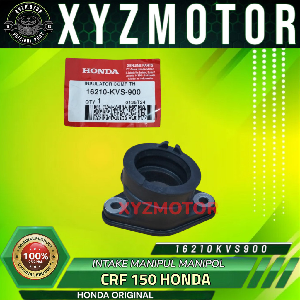 INTAKE MANIPUL MANIPOL SEMUA CRF AHM 16210-KVS-900
