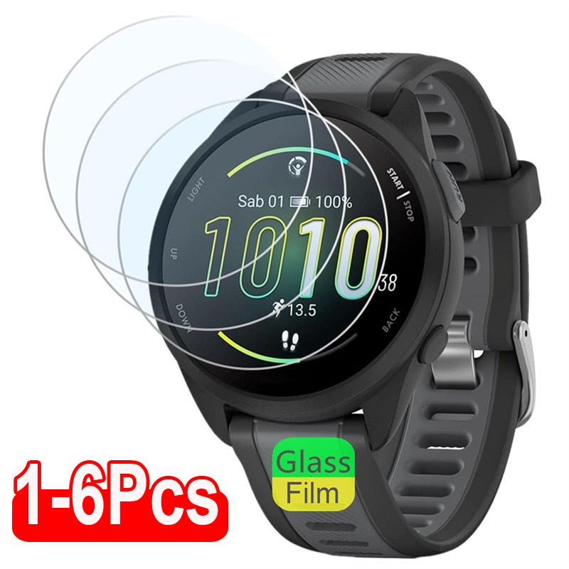 

Tempered Glass for Garmin Forerunner 165 165Music 9H Premium Clear HD Screen Protector for Garmin165 Protective Film Accessories