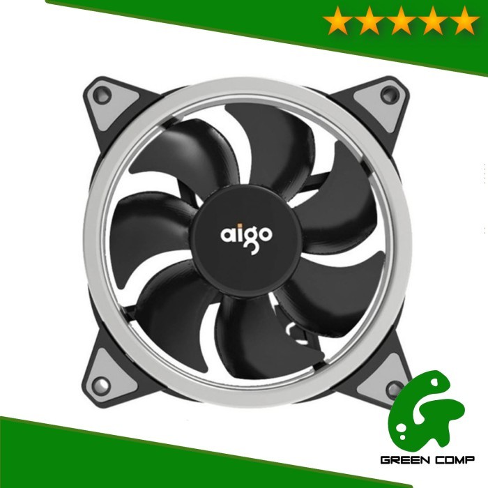 DARKFLASH FAN CASING DR11 DUAL RING LED FAN 12CM WHITE
