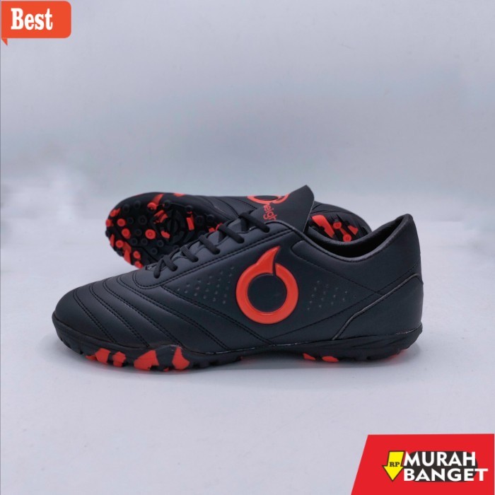 rekomendasi sepatu futsal sepatu futsal pria sepatu futsal murah - Hitam, 40