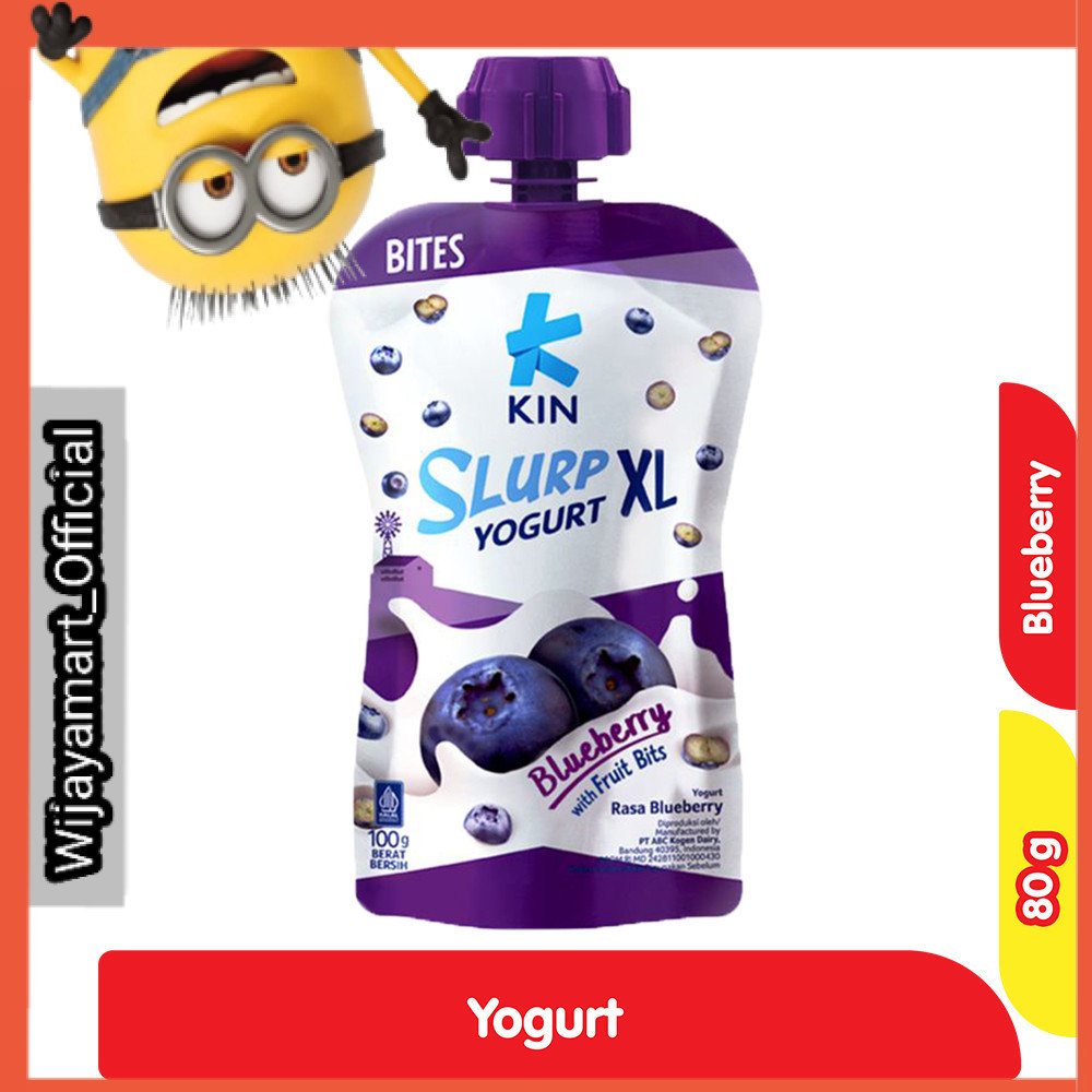 

Kin Yogurt Slurp XL Bluberi 80 g