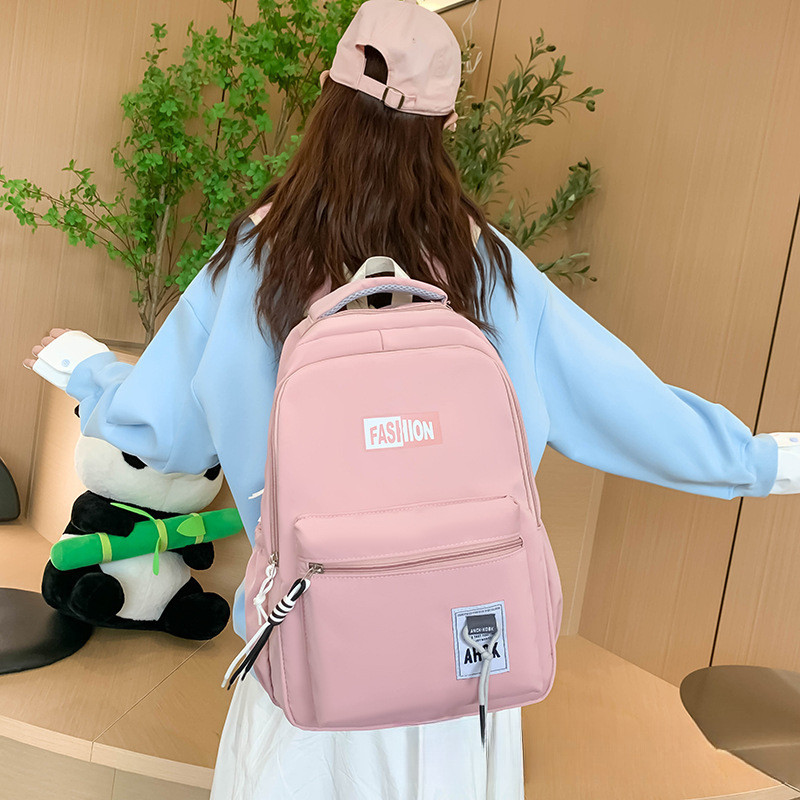 

Tas Punggung Kapasitas Besar untuk Siswa Tas Ransel Komputer Gaya Korea Tas Sekolah Menengah Tas Ransel Kapasitas Besar tas sekolah