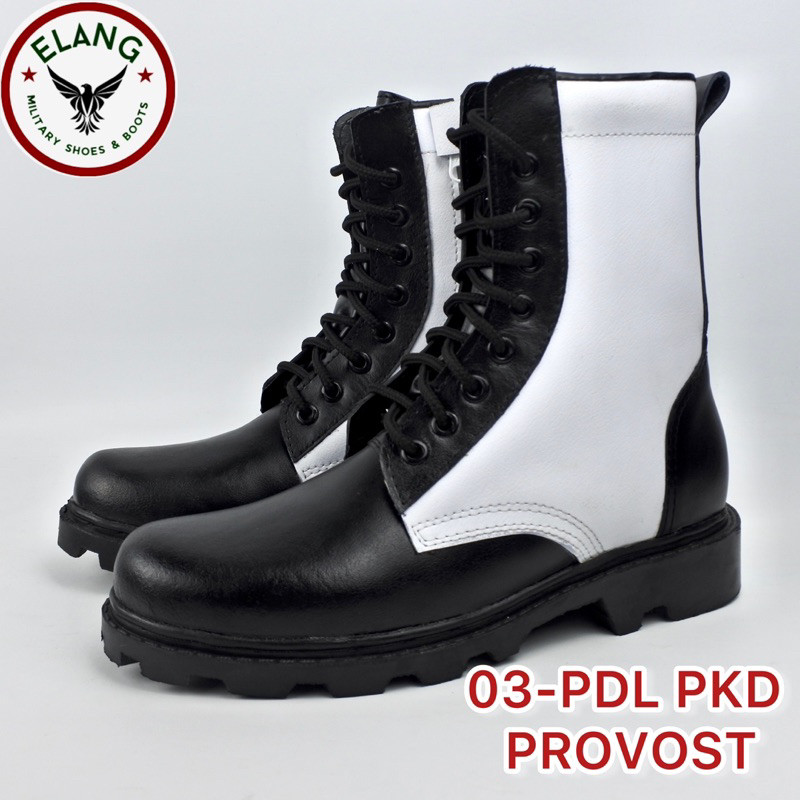 Sepatu PDL Dinas PKD Provost PM Kulit Sapi Asli Sepatu Provost Murah
