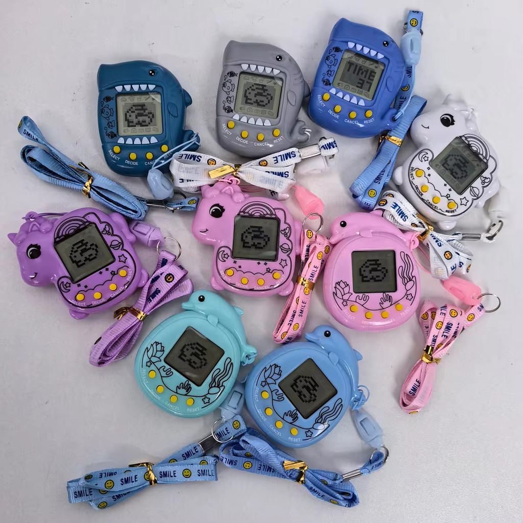 

Mini Tamagotchi Virtual Transparent Electronic Pets Handheld Training Game Nostalgic 168Pets Pet Machiner Funny Toys Gifts 1Pack