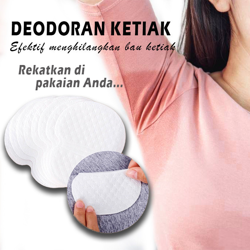 Armpit Pad Deodorant Anti Bau Ketiak Anti Ketiak Burket | Pembalut Ketiak Rekat Ke Baju 100% Ekstra 