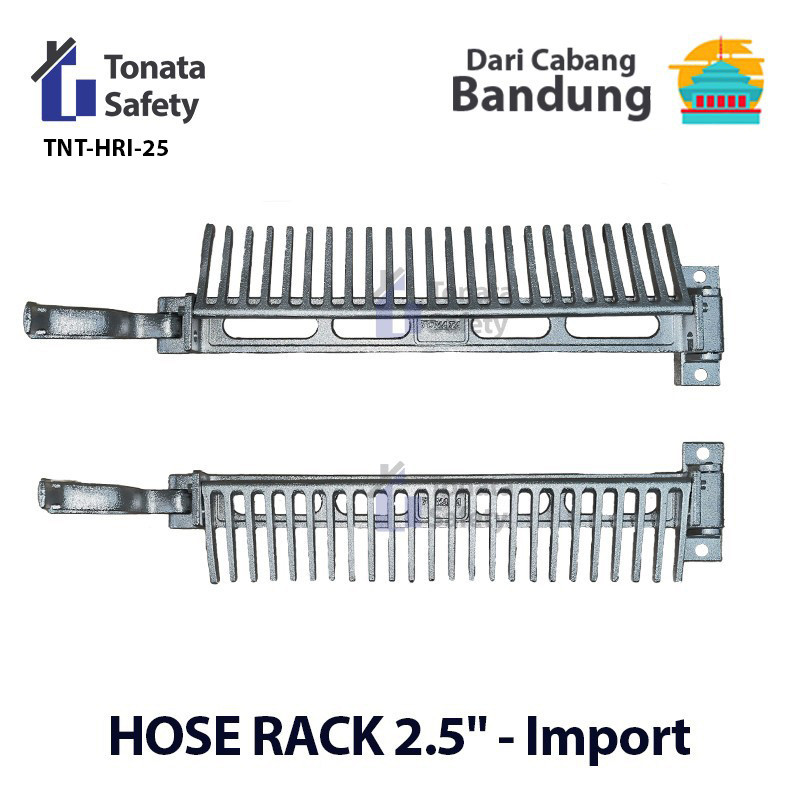 Hose Rack Alumunium / Sisir Selang Pemadam / 2.5"