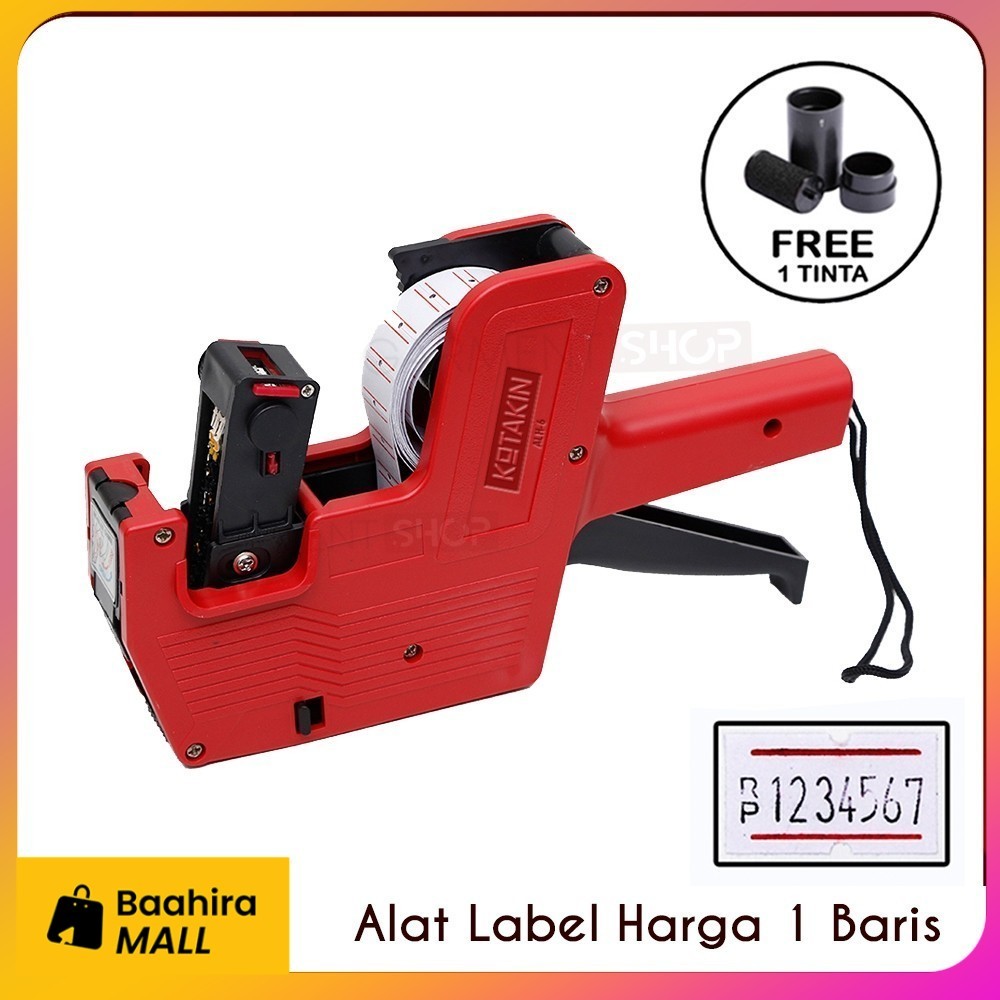 

Alat Label Harga 1 Baris Mesin Tembak Stiker Harga Expired Date Price Labeller 8 digit MX 5500