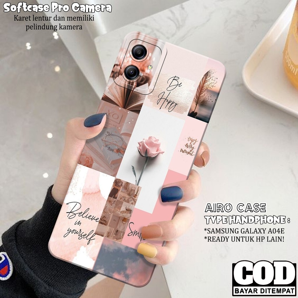 Case Samsung Galaxy A04E - Softcase Samsung Galaxy A04E - Fashion Case Aesthetice - Casing Samsung G