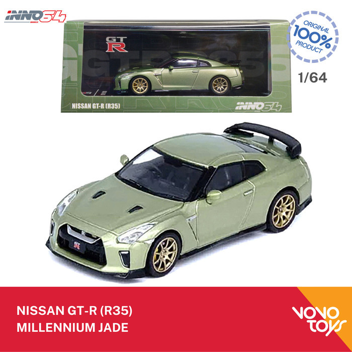 Inno 1/64 Nissan GTR (R35) Millennium Jade Inno64