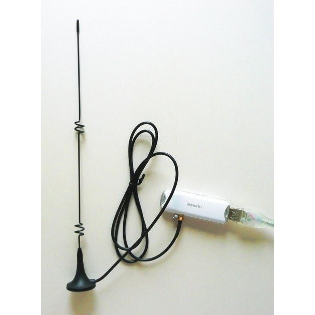 Jual Antena Penguat sinyal modem 4G LTE - double spiral TS9