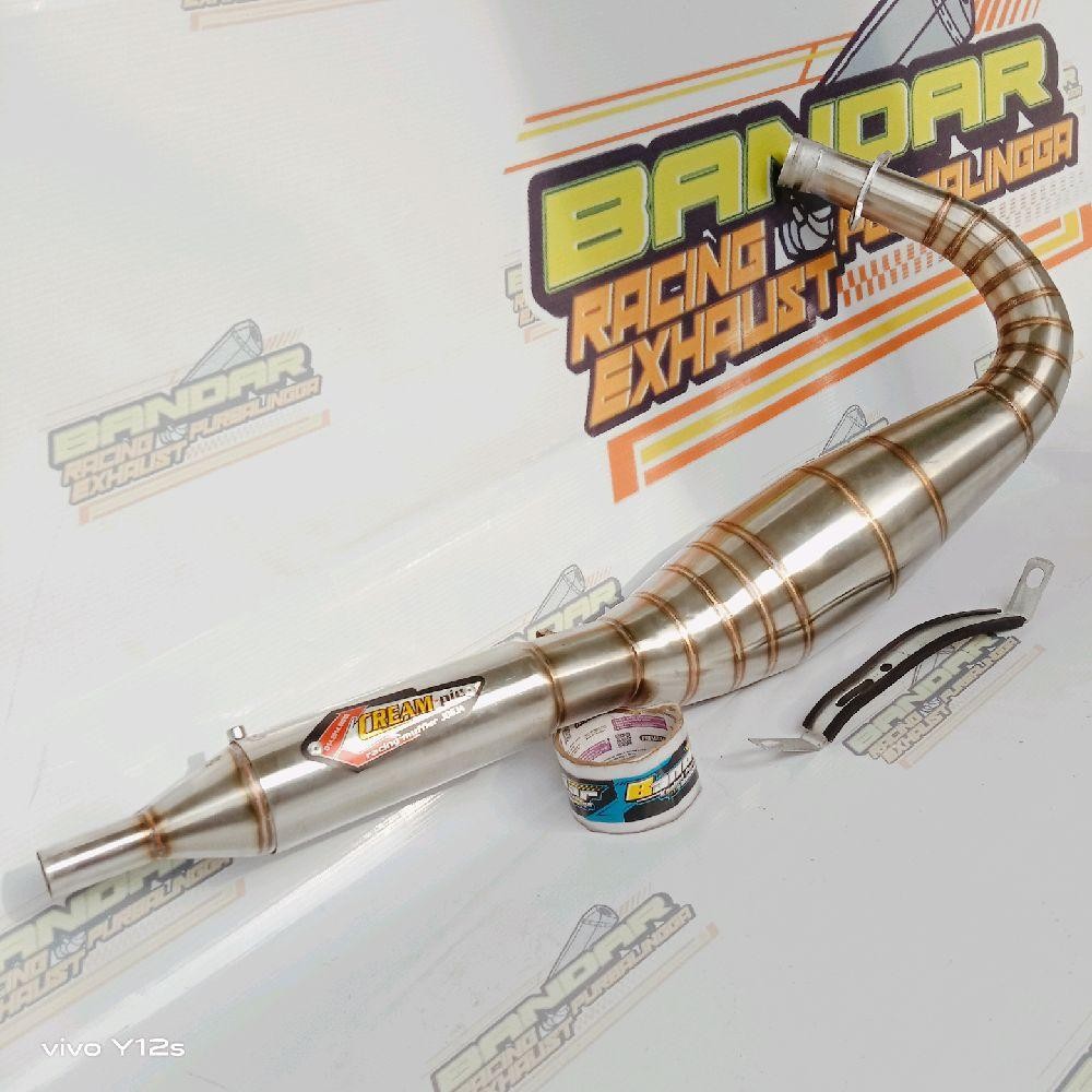 KNALPOT RX KING KOLONG STENLIS CREAMPIE