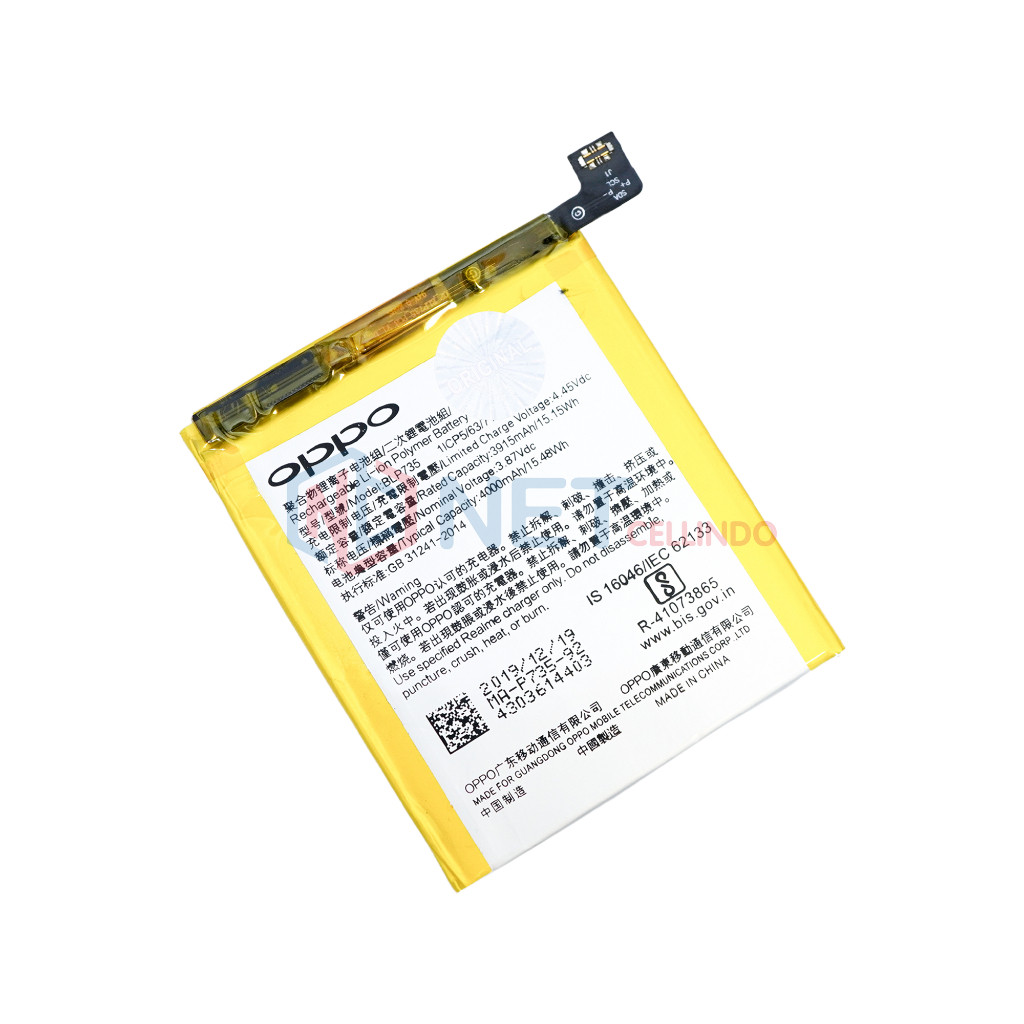 BATERAI OPPO RENO 2 / BATRE OPPO RENO 2 / BLP735 ORI 100%