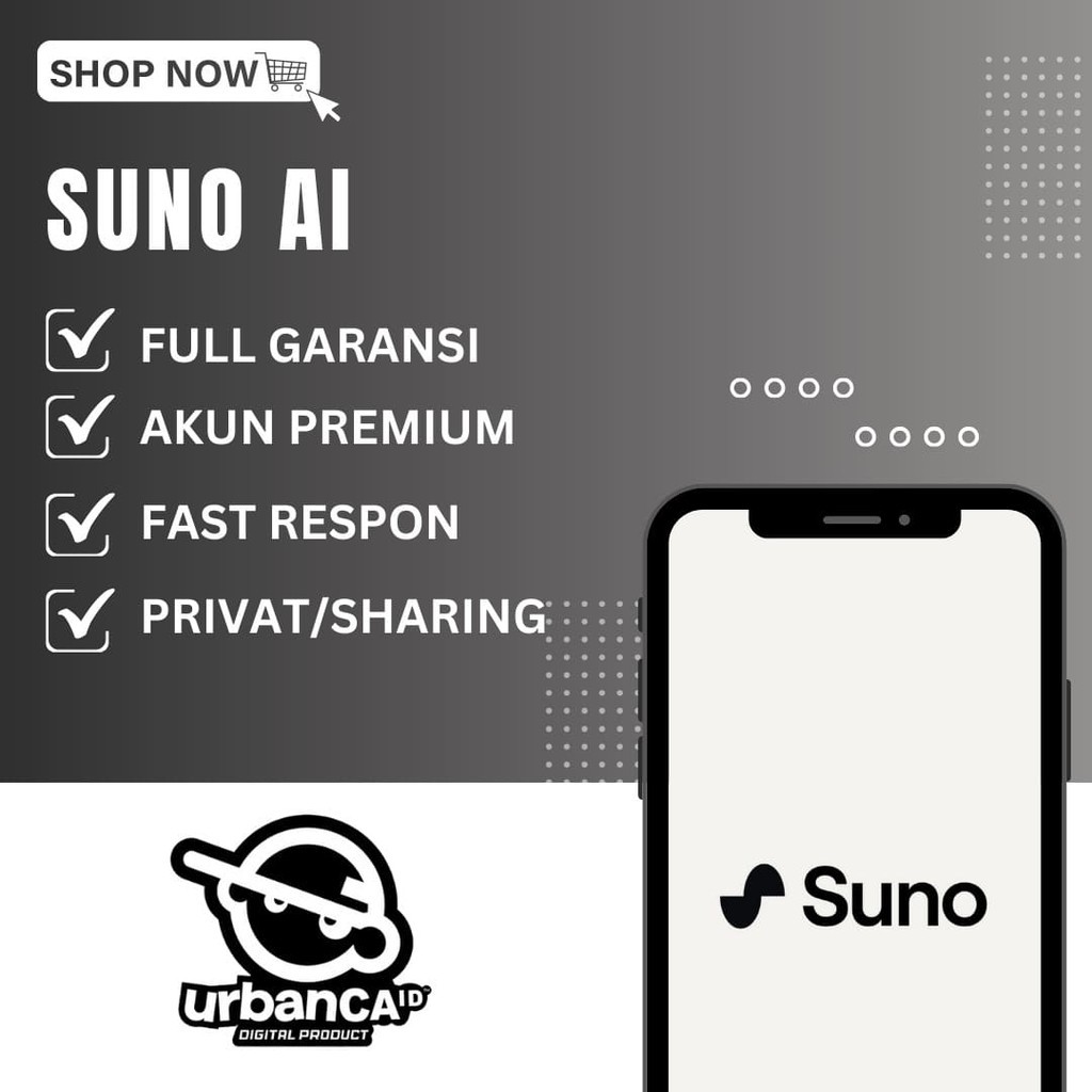Suno Ai Premium Private 1 Tahun Bergaransi