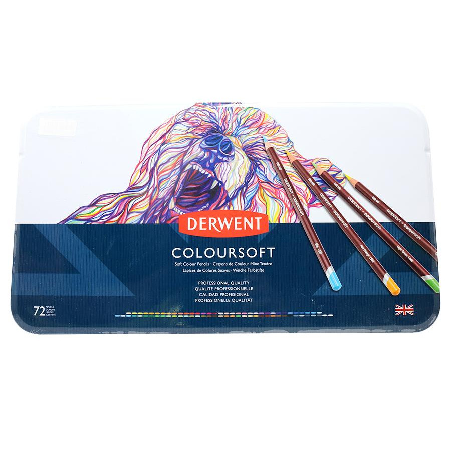

Gramedia Surabaya - PENSIL WARNA DERWENT COLOURSOFT 72C TIN CASE 0701029DW