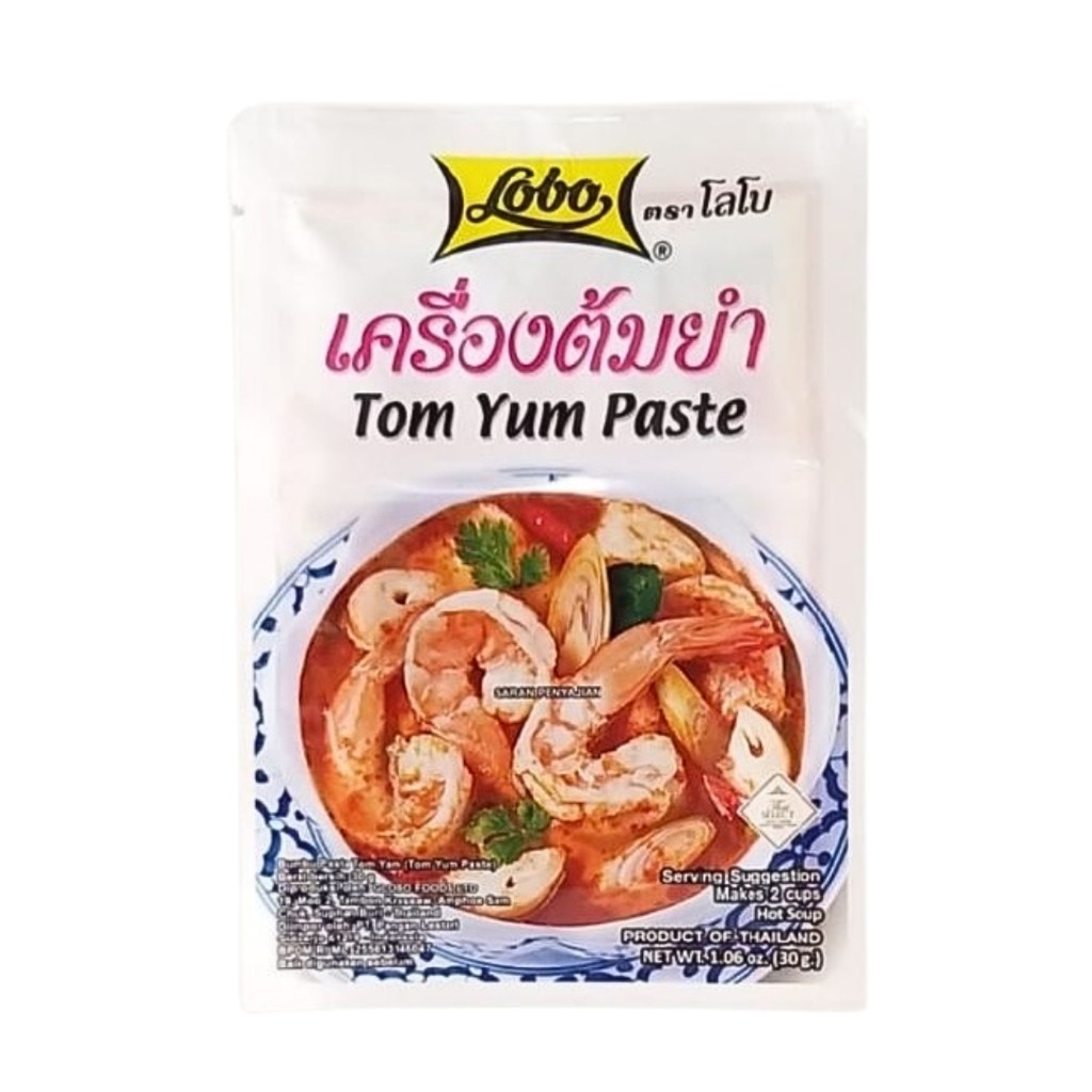 

Lobo Bumbu Instant Tom Yum 30gr Tom Yum Paste