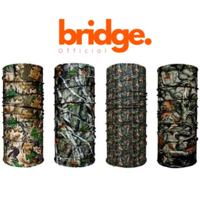 Baff berkendara bandana motif camo