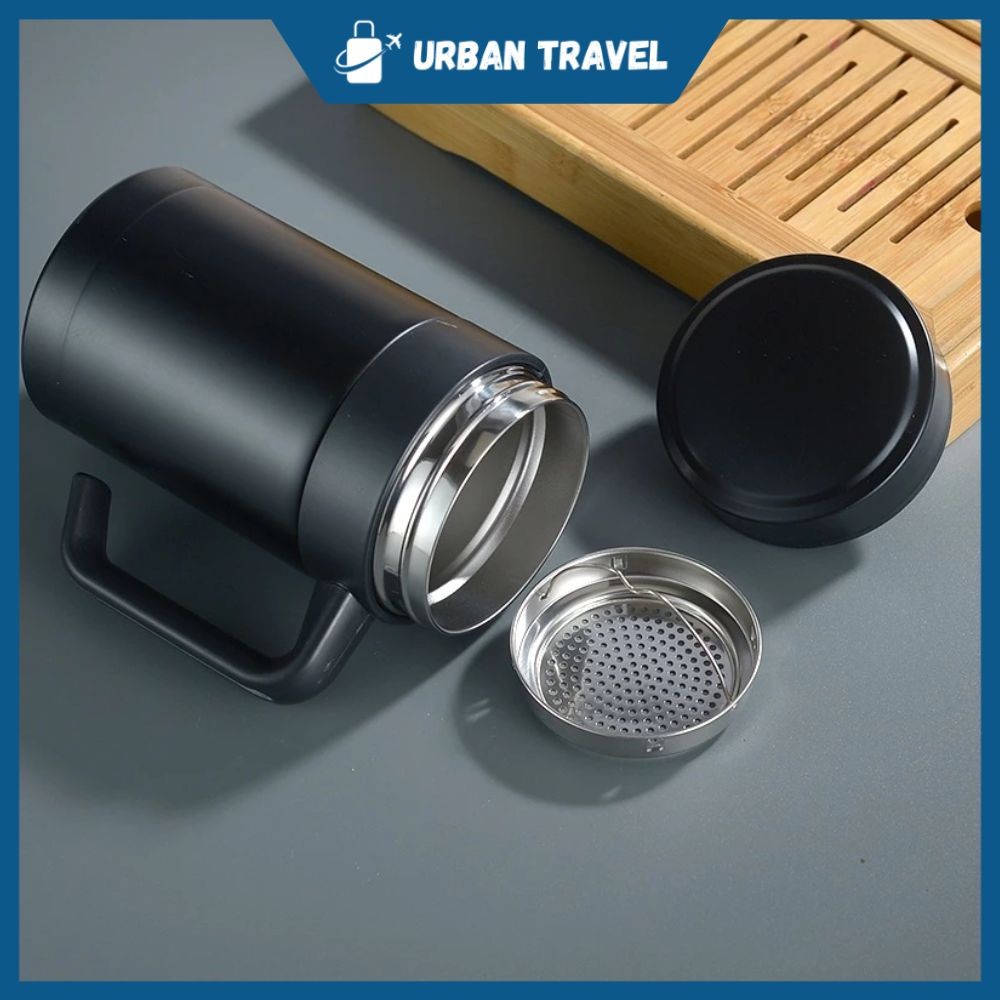 hgf Termos Mug 400ML Gelas Cangkir Stainless Premium Tahan Panas & Dingin Cocok Untuk Teh dan Kopi