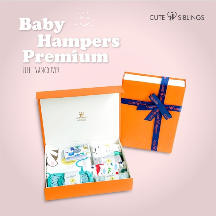 

[0k_market1] Baby Hampers / Baby Gifts / Kado Bayi / Kado Lahiran - VANCOUVER - Xtra Box, GIRL