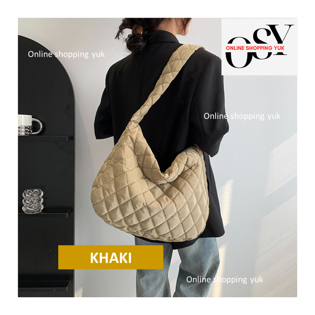 [SALE BESAR] PUFFY BAG | TAS WANITA | TAS SELEMPANG WANITA | SHOULDER BAG KOREA SIZE BESAR IMPORT PR