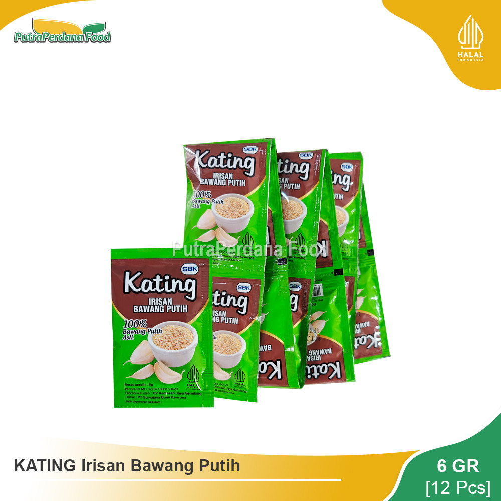 

KATING Irisan Bawang Putih 6gr (12 Pcs)