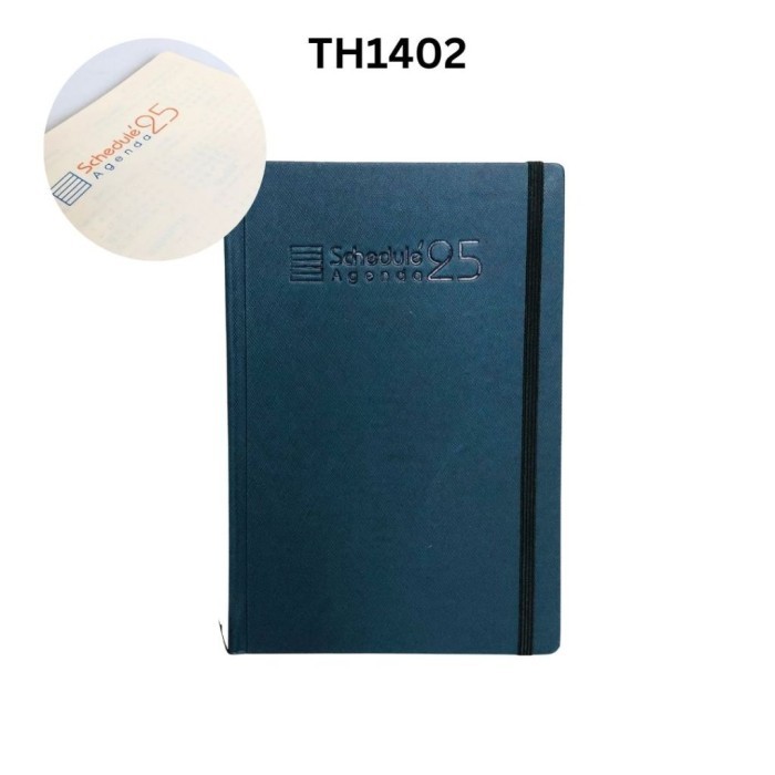 

Buku Agenda TH Schedule Tahun 2025 Hard Cover 1402 A5 & 1401 B5 Agenda Schedule Hardcover – Satuan SHABG - 1401 B5