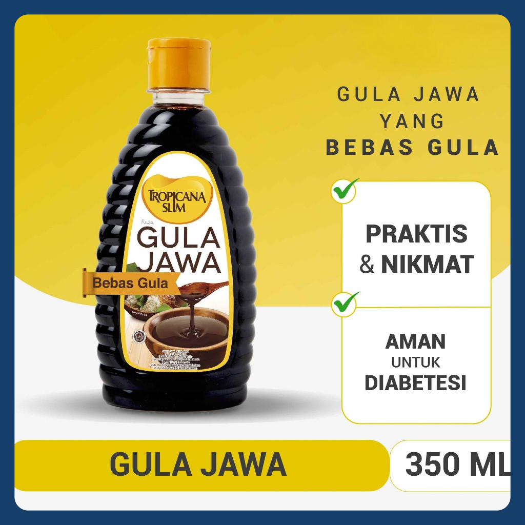 

Tropicana Slim Gula Jawa 350ml - Bebas Gula