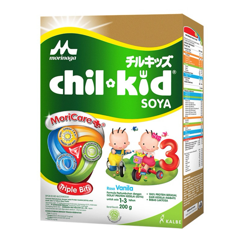 

morinaga Chil-Kid 3 Soya Susu Pertumbuhan Anak 1-3 Tahun Vanila
