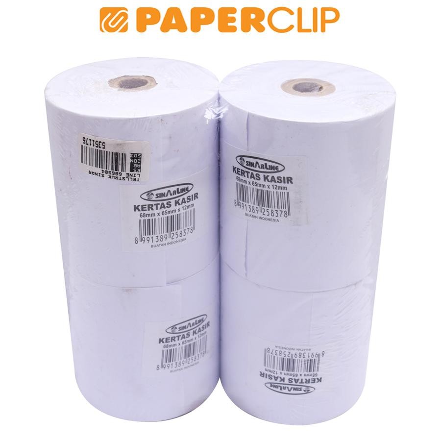 

TELLSTRUK / KERTAS STRUK KASIR SINAR LINE 6865 ISI 4