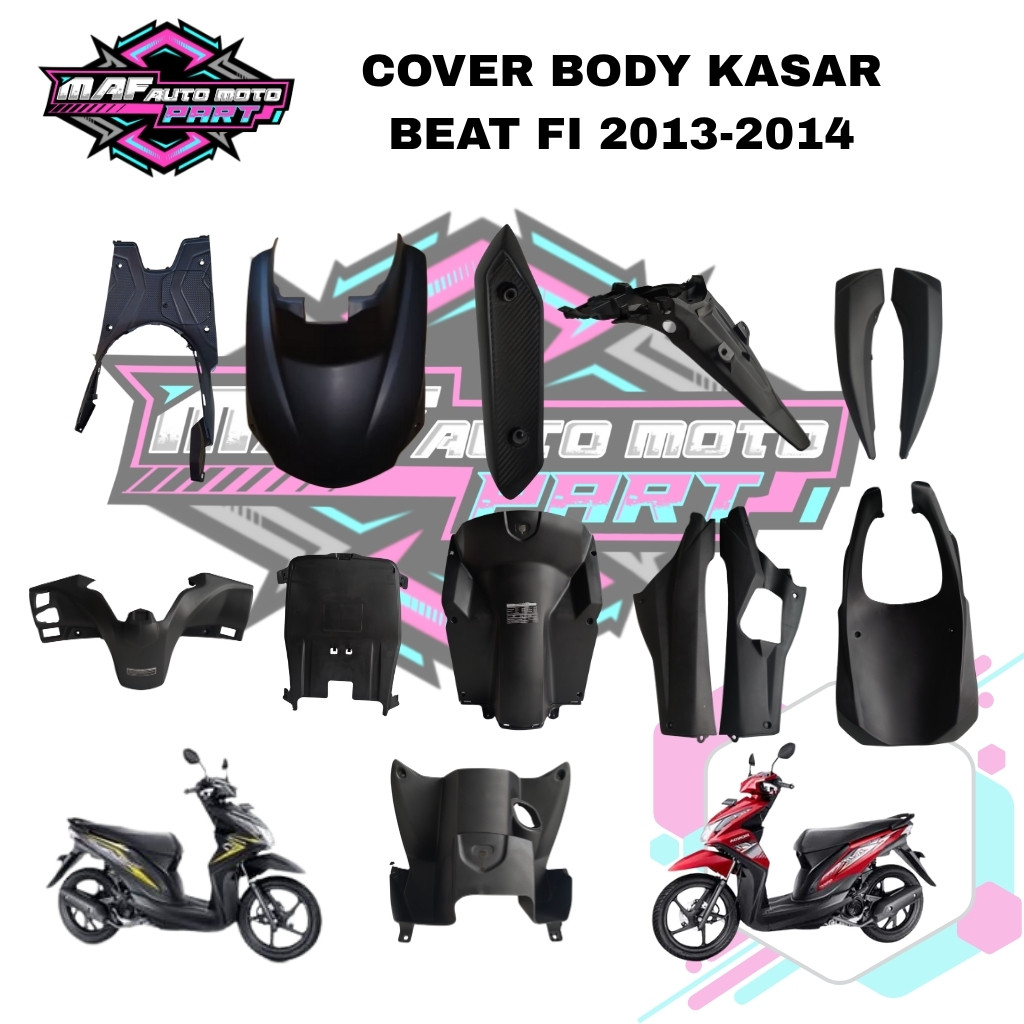 MAF AUTO - Body Kasar Honda Beat Fi Beat F1 2012 2013 2014 / Full Body Kasar Beat Fi Lama 2012 2013 