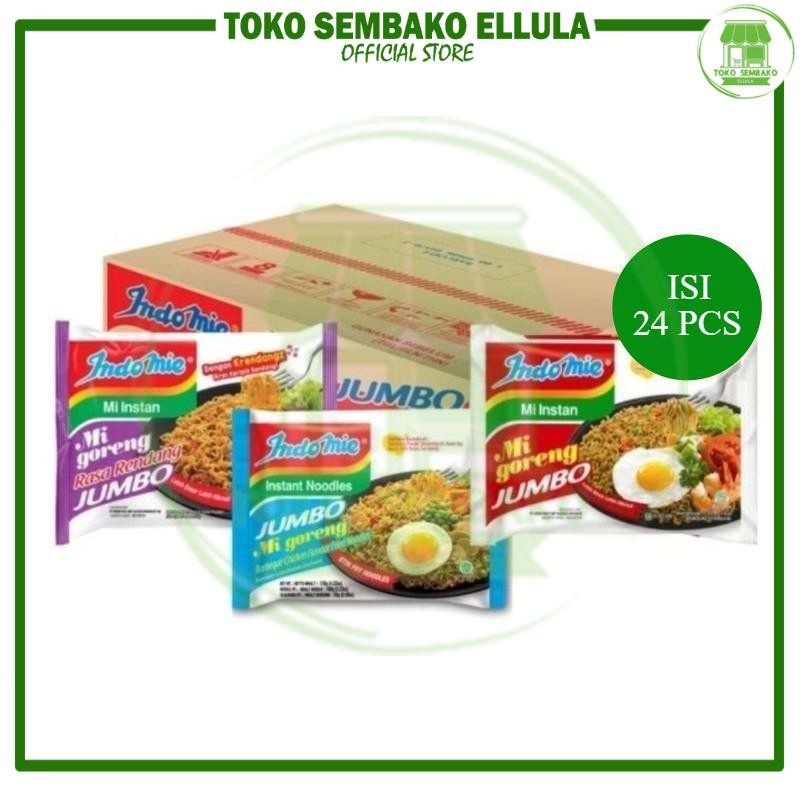 

Toko Sembako ELLULA - Indomie Jumbo 1dus isi 24pc rasa Goreng/Ayam Panggang/Rendang [DUSAN] BISA DI MIX