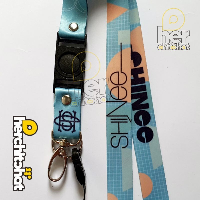 

PROMO HARI INI Lanyard SHINee - Strap Tali ID Card KPop Unofficial