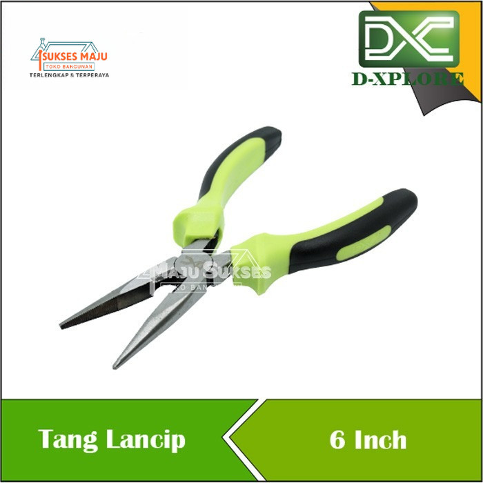 TANG LANCIP 6 " INCH GAGANG FIBER BAHAN BAJA D-XPLORE KUAT AWET