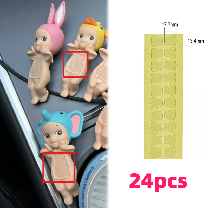 

24 Pcs SONNY ANGEL Hipper Adhesive Lem Refill Sonny Angel Hippers Tape Hippers Animal Harvest Dreaming Series