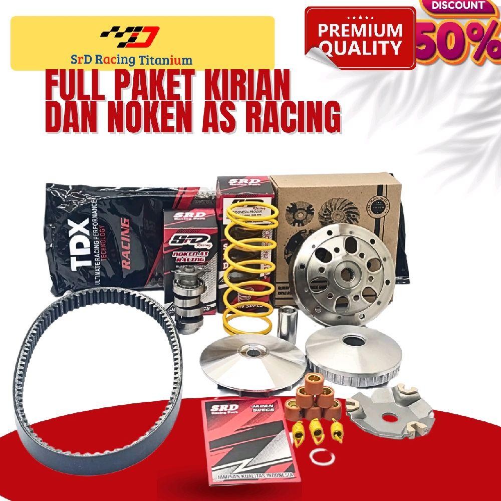 PAKET KIRIAN CVT NMAX 155 MIO AEROX 155 OLD NEW LEXI UPGRADE FULL KOMPLIT MIO SPORTY MIO M3 J PCX BE