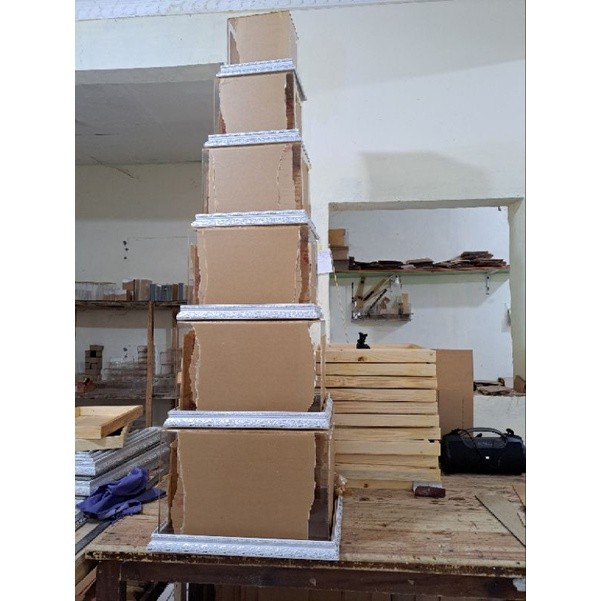 Box Seserahan Akrilik 6 Pcs #Hantaran Akrilik #Box Seserahan Murah