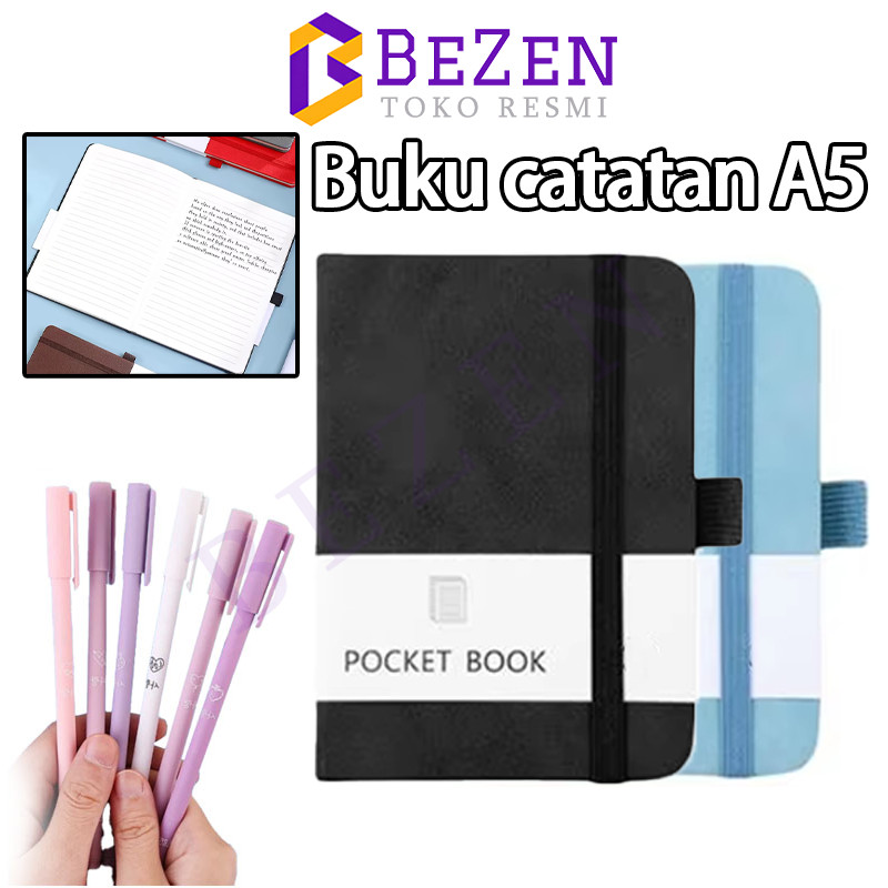 

BZ Buku Mini A5/Notebook A5/A6 Pocket Book/Buku Catatan Kecil Aesthetic Jurnal Book