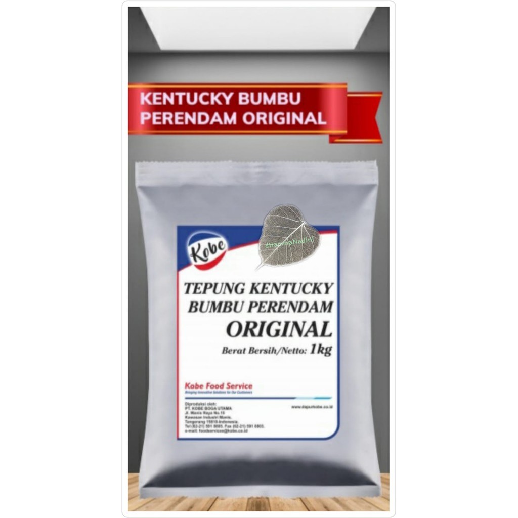 

Bumbu Perendam Kentucky Original Kobe 1 kg/Marinade/Marinasi Ayam