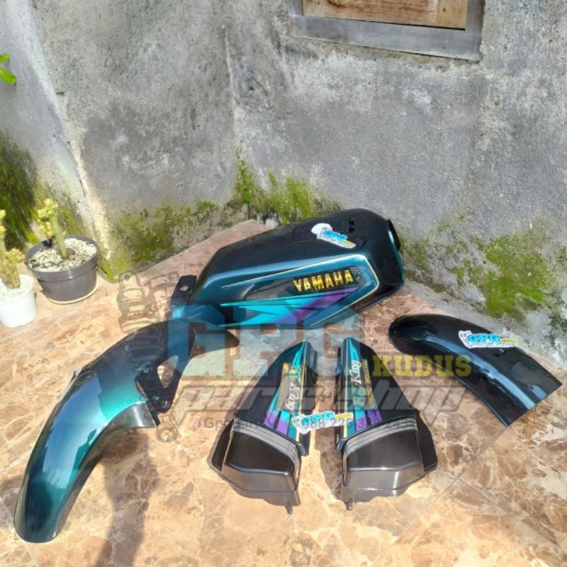 body bodi set rx king hijau botol 1995 95-Body Set RX King Hijau Botol Master 1995