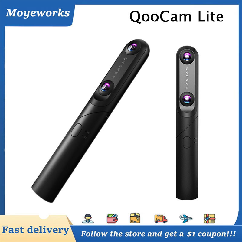 Kandao QooCam Lite 360° Camera Qoocam 360 Camera 2D VR 4K Video HD Panoramic Camera Video Recorder A