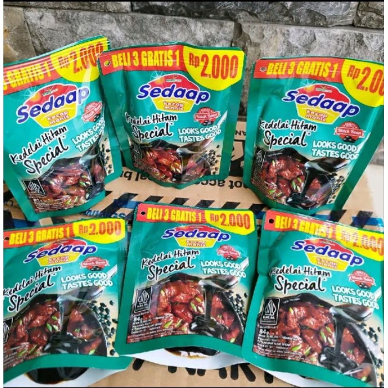 

20 Kecap Sedaap Promo Eceran 2000an (77gr)