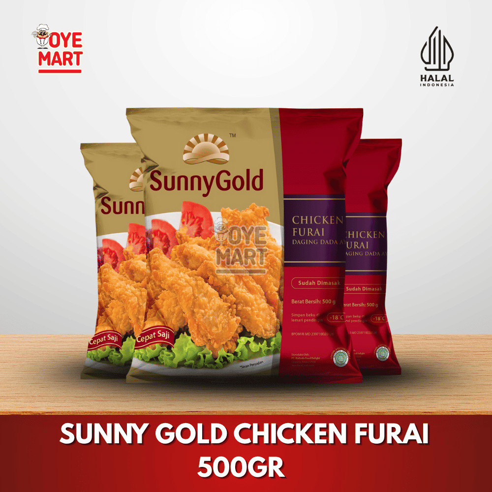 

SUNNY GOLD CHICKEN FURAI 500GR